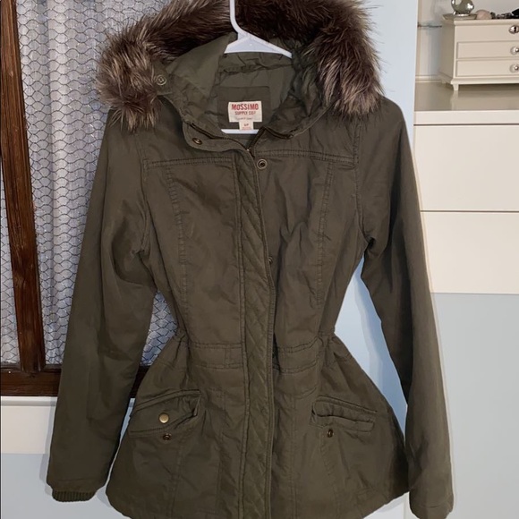 Mossimo army green jacket - Picture 1 of 4